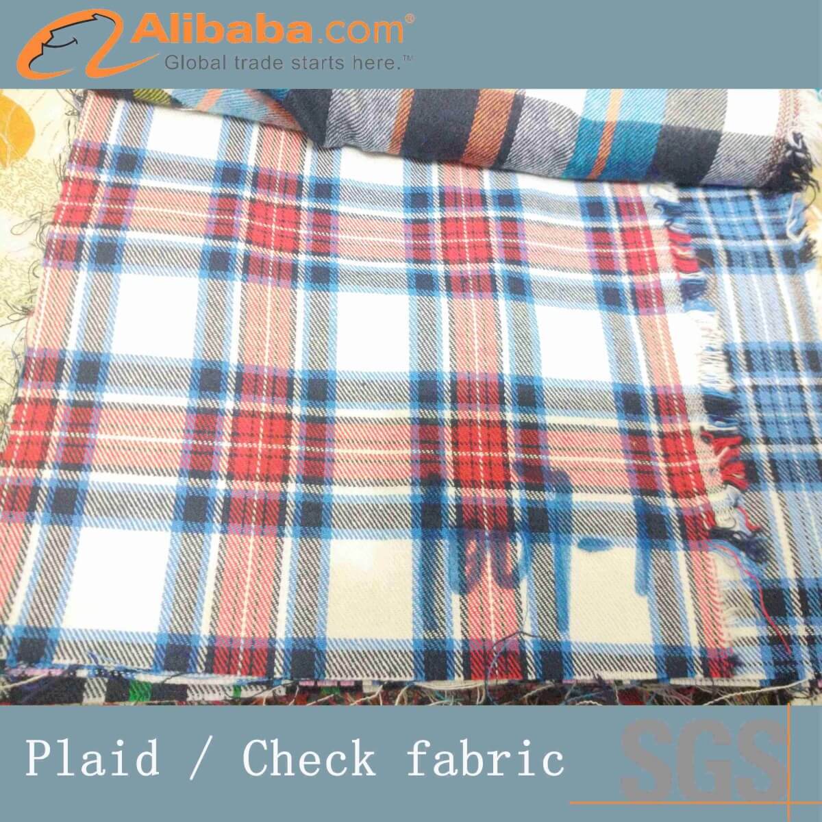 色織改梭織滌棉面料Yarn Dyed TC Printing Flannel Fabric